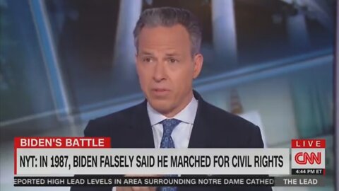 CNN Calls Out Joe Biden For False Claim of Marching In Civil Rights Movement