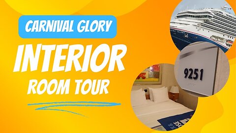 Carnival Glory Cruise Ship Interior Room Tour | Lido Deck 9251