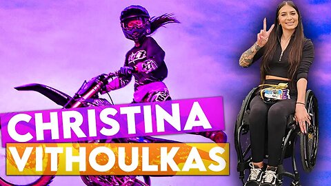 Christina Vithoulkas - Life in a wheelchair after motocross accident, she’s trading 2 wheels for 4