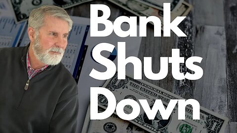 Bank Closes Recession Heats Up It's Happening