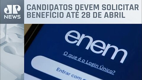 Isenção da taxa do Enem 2023 já pode ser solicitada pelos estudantes