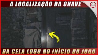 Resident Evil Shadow of Rose, A localização da chave da cela no início do jogo | Super Dica