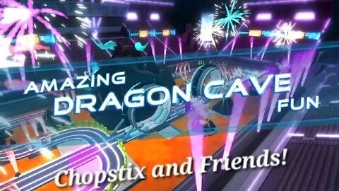 Chopstix and Friends - Racecraft video #12 - Amazing Dragon Cave fun! #budgestudios #gaming
