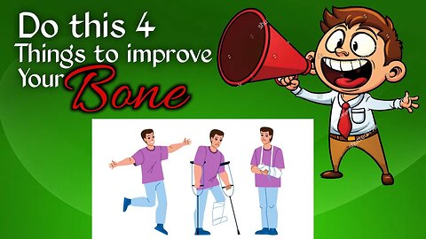 5 EFFECTIVE WAYS TO IMPROVE YOUR BONE. #BoneHealthBoost#StrongBonesNow#HealthyBones