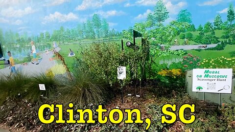 I'm visiting every town in SC - Clinton, South Carolina