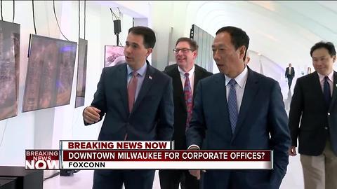 Milwaukee Business Journal: Foxconn exploring downtown Milwaukee office building