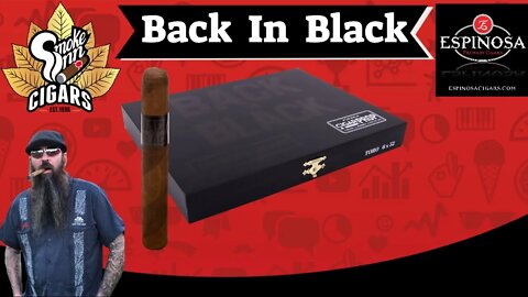 Espinosa Back In Black Collaboration | Cigar prop 2021