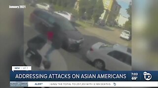 Addressing attacks on Asian Americans