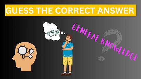 Can You Answer This General Knowledge Quiz? || 20 QUESTIONS ||