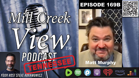 Mill Creek View Tennessee Podcast EP169B Matt Murphy Interviews 1 11 24