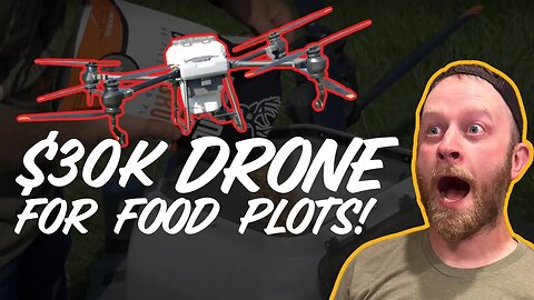 $30k Drone Seeding Food Plots! - WCB Vlog #2