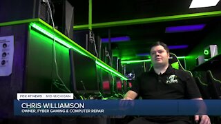 Chris Williamson, owner of Fyber Gaming & Computer Repair