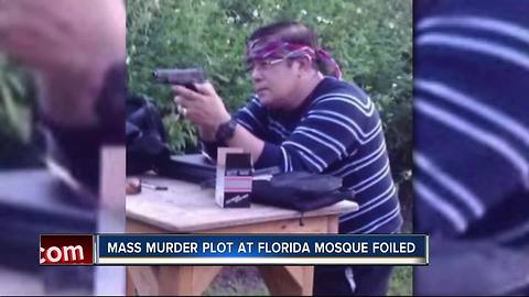 Mass shooting at Florida mosque thwarted