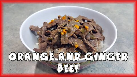 Orange and Ginger Beef