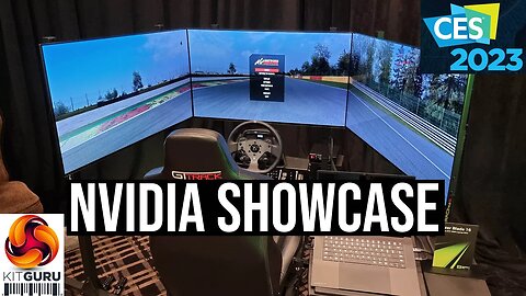 CES 2023: NVIDIA Showcase (& RTX 4090 laptop)