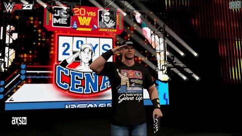 WWE US Title: John Cena vs LA Knight - WWE 2K23 Gameplay PS5