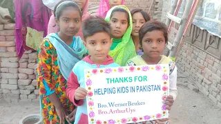A special thank you message from Pakistan