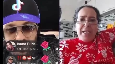 Feraru și floricica la Glume despre Allin live TikTok ascultați pana la sfârșit 😂😂