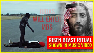 Risen beast ritual shown in music video