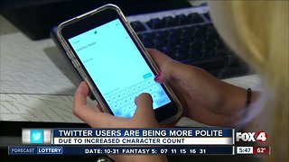 Twitter users are getting more polite