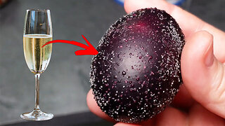 Dyeing Glitter Easter Eggs using wine