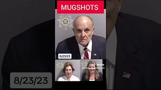 🤣#MUGSHOTS #RudyGuiliani #SydneyPowell #JennaEllis #FultonCounty #Jail #RICO