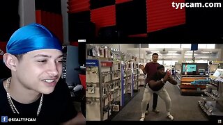 Yall Find This Funny??? NLE Choppa & Jidion Got A Job At BestBuy! TYP CAM REACTION