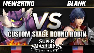 FOX | Mew2King (Incineroar/Lucina/Joker/Bowser) vs. Blank (Chrom/Sheik) - Custom Stage Round-Robin