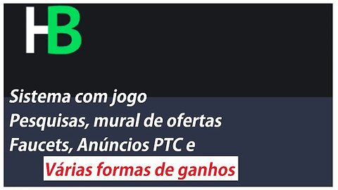 Site com várias formas para ganhar dinheiro e saque em Bitcoin | HitBits