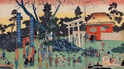 Settled near Shibuya Station, explosive faith at the end of the Edo period. Japan travel