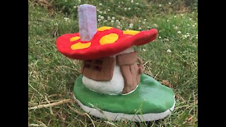 3D Printed Mushroom House
