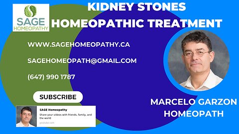 Kidney stone - Homeopathic treatment with natural remedies