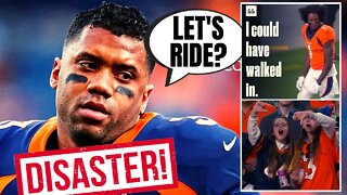 Russell Wilson Is Getting DESTROYED | DISASTER In Denver - Broncos Fans Are DONE, Boo And Leave Game