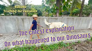 Learning Evolution of Dinosaur and Humans 🦕🦖 🥰🙌#kukudu #evolution