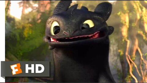 How to Train Your Dragon - Making Friends With A Dragon Scene _ Fandango Family