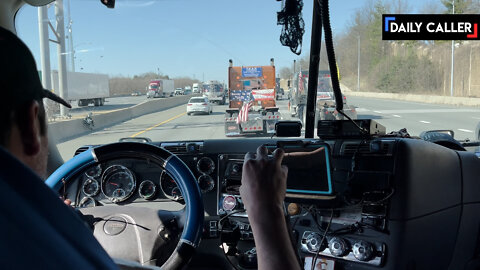 INSIDE The Convoy: Trucker Explains Why He’s Protesting With The People's Convoy