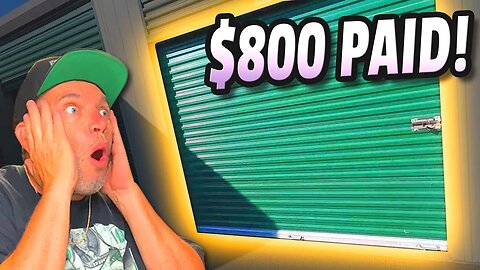 I PAID $800! What Could Be Inside? Storage Wars Extreme Unboxing Mystery Boxes