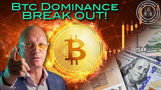 Bitcoin Dominance BREAKING OUT! Is This About The Tech, Money Alternatives or Something Else