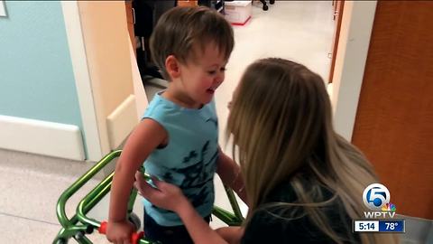 Australian boy comes to West Palm Beach for surgery to save his leg