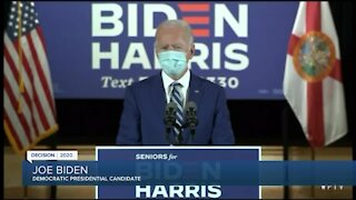 Democratic presidential candidate Joe Biden campaigns in Broward County