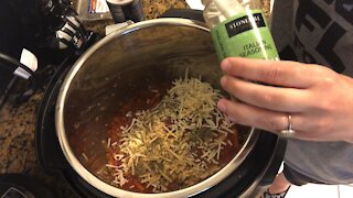 Instant Pot Pizza Pasta