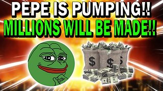 PEPE COIN PUMPING!! PEPE HOLDERS THIS IS YOUR LAST CHANCE FOR MILLIONS!! *URGENT!!*