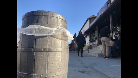 Takeout and fresh snow leading to more trash in San Diego mountain towns