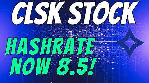 Cleanspark Stock Mining At 8.5 Exahash! Clsk Stock News