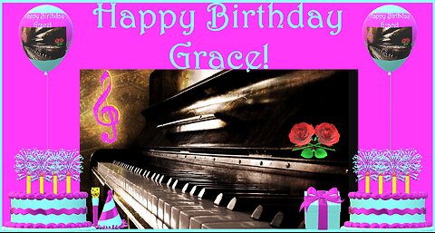 Happy Birthday 3D - Happy Birthday Grace - Happy Birthday To You - Happy Birthday Song