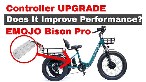 eTrike Emojo Bison Pro HUGE POWER UPGRADE