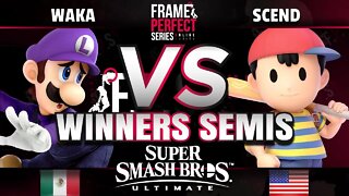 FPS6 Online - XTR PSK | WaKa (Luigi) vs. Scend (Ness) - Smash Ultimate Winners Semifinal