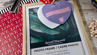 Rustic Valentines Decor DIY || Using Dollar Tree Frame & Hearts [ 1 EASY DIY ]