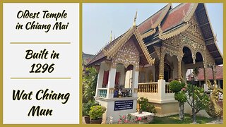 Wat Chiang Mun - Oldest Temple in Chiang Mai - Built in 1296