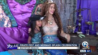 Pirate fest and mermaid splash celebration held in Boynton Beach